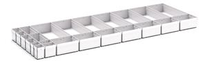 24 Compartment Box Kit 100+mm High x 1300W x525D drawer Bott Cabinets 1.3m Wide x 520mm Deep 57/43020780 Cubio Plastic Box Kit EKK 135100 24 Comp.jpg
